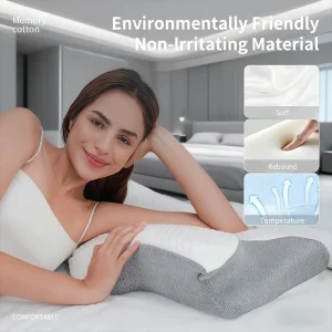 2025 adulto lado dormir travesseiro de espuma memória único lado lento rebote vértebra cervical travesseiro núcleo sono ajuda espaço algodão travesseiro