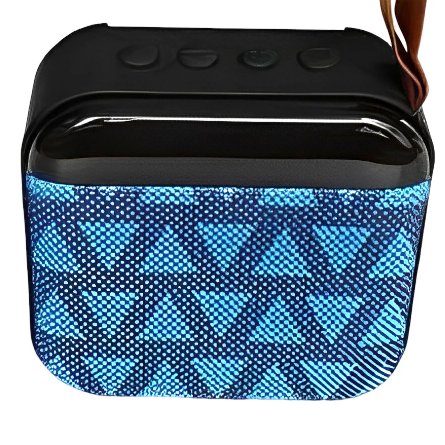 Caixa De Som Bluetooth RGB com USB e entrada cartão de memória 10w - Imagem 9