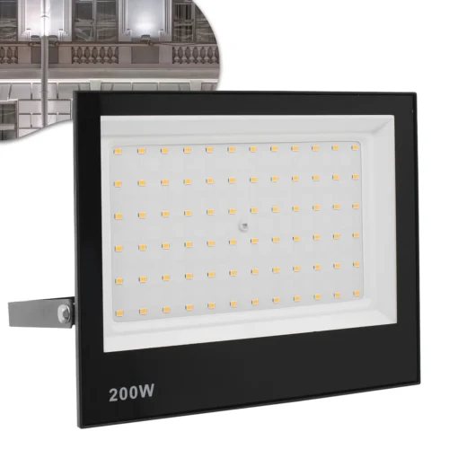 Refletor Led 200w Holofote Bivolt Full Power