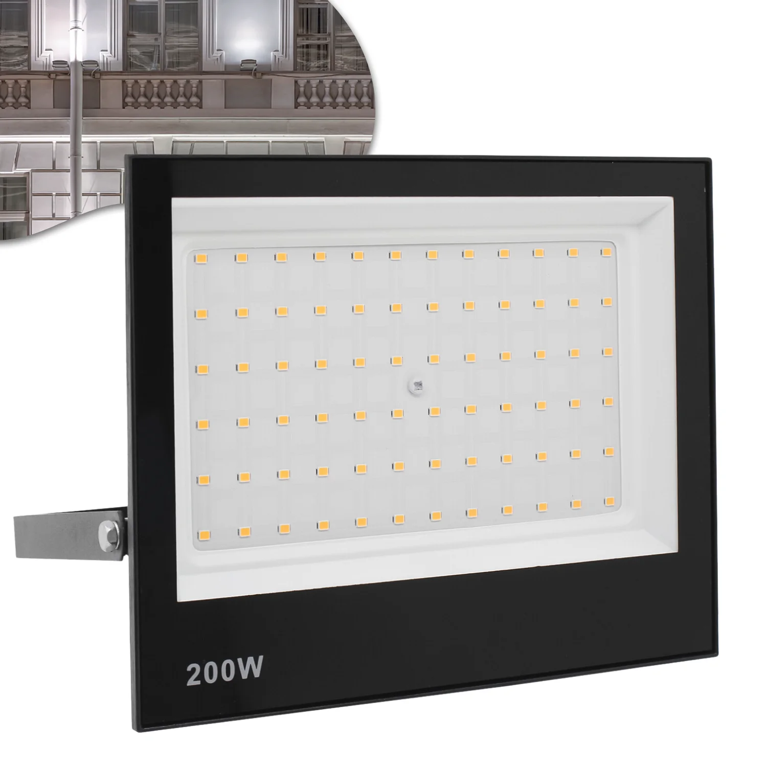 Refletor Led 200w Holofote Bivolt Full Power