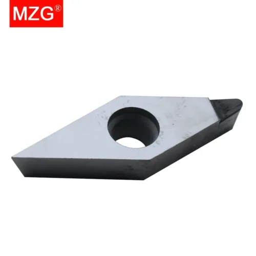 Mzg 1 peça vcgt 1103 vcgt 1604 04 08 12 pcd cnc corte de alumínio processamento de cobre chato torneamento inserção de diamante para suporte svxc