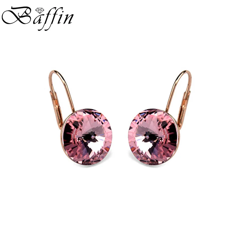 Bella-Brincos para Mulheres, Cristais da Áustria, Dourado, Cor Prata, Piercing Redondo, Brand Jewelry, Tendências, Natal, 2022 - Imagem 17