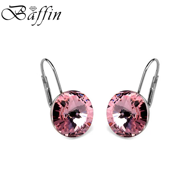 Bella-Brincos para Mulheres, Cristais da Áustria, Dourado, Cor Prata, Piercing Redondo, Brand Jewelry, Tendências, Natal, 2022 - Imagem 16