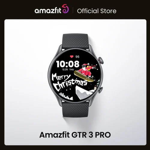 Amazfit GTR 3 Pro GTR3 Pro GTR-3 Pro 46mm Smartwatch AMOLED Display Zepp OS App 12-day Battery Life Watch  150+Sports Modes