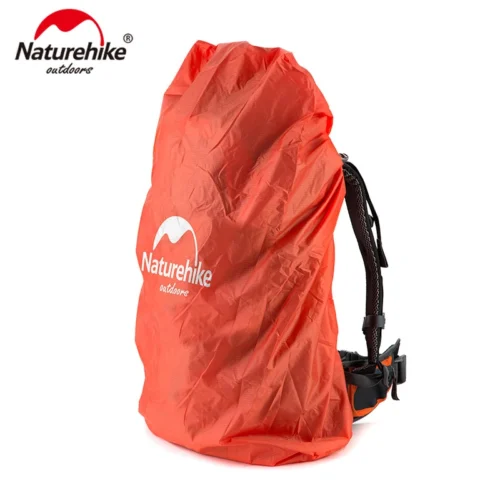 Naturehike saco capa 20 ~ 75l capa de chuva à prova dwaterproof água para mochila acampamento caminhadas ciclismo escola mochila sacos de bagagem capas poeira