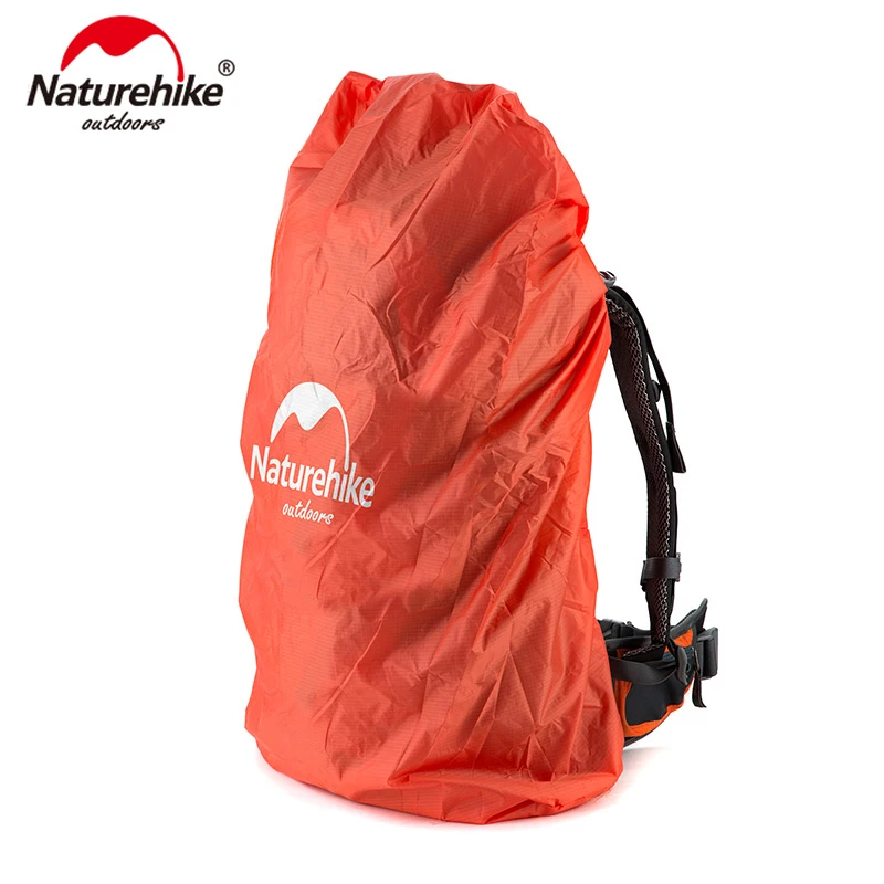 Naturehike saco capa 20 ~ 75l capa de chuva à prova dwaterproof água para mochila acampamento caminhadas ciclismo escola mochila sacos de bagagem capas poeira