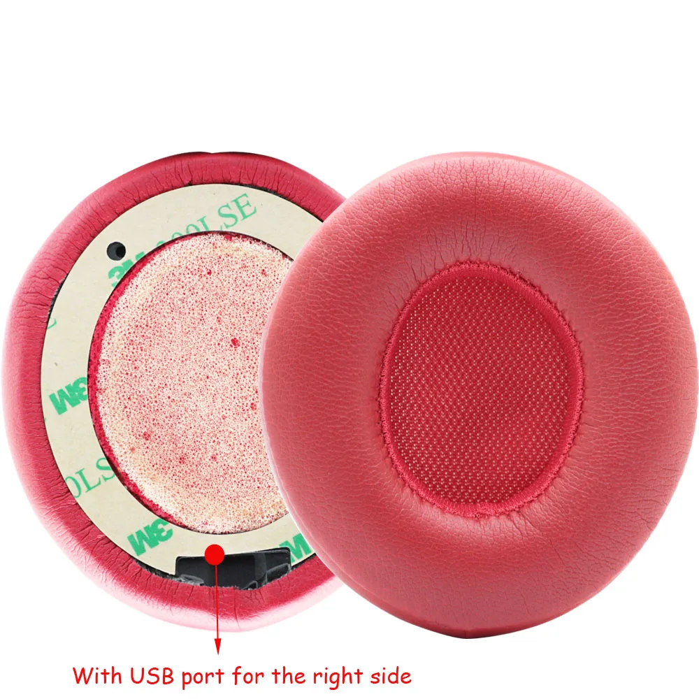 Poyatu substituição almofadas de ouvido para solo 2 3 almofadas de ouvido sem fio para batidas solo3 fone de ouvido sem fio preto - Imagem 6