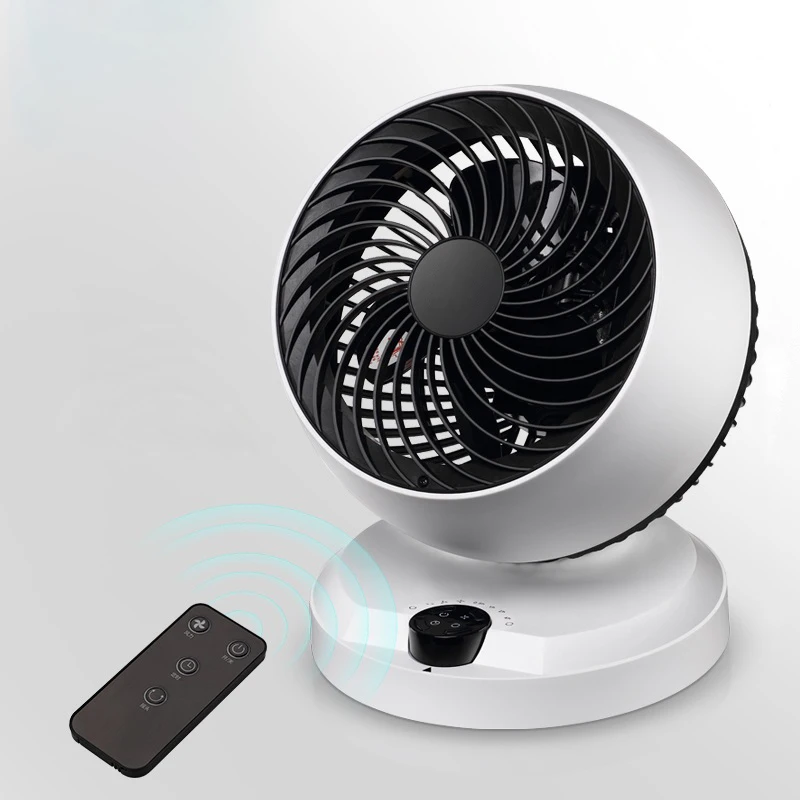 Dmwd 5m ventilador de ventilação com controle remoto 220v circulador de ar silencioso ventilador elétrico casa ventilador de mesa 3 lâminas 3 engrenagens 7.5h configuração - Imagem 7