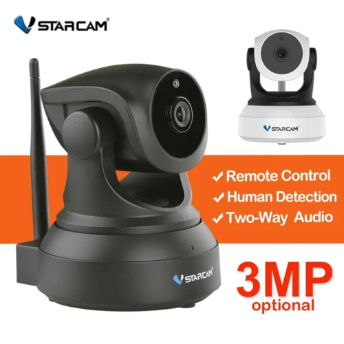 VStarcam-Câmera de vigilância CCTV, WiFi, IP, 3MP, 1296P, HD, Wireless, Câmera de segurança, Rede Vídeo, Baby Monitor, Pet Cam, C24S
