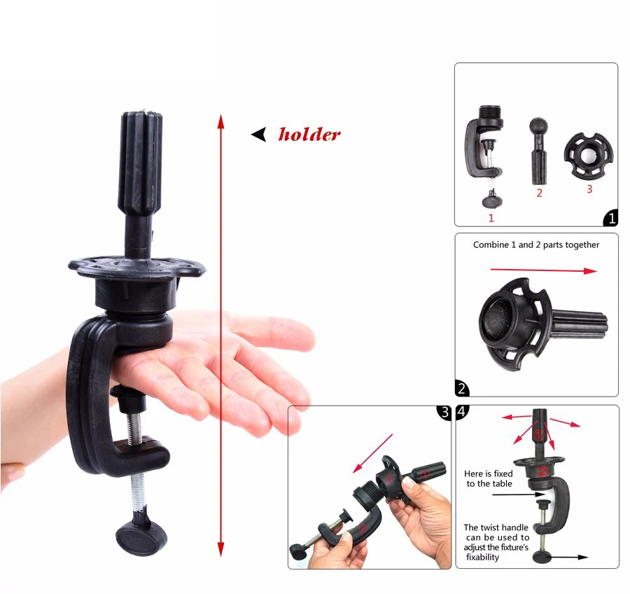 Alileader-cabeça de manequim para peruca, produto de lona, tipo bloco para secagem seca de perucas, peça de manequim - Imagem 5