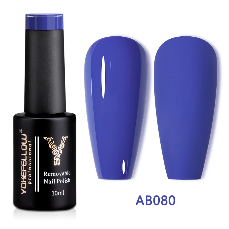 Yokefellow gel unha polonês 10ml vermelho marrom gel polonês embeber fora uv led gel verniz 122 cores arte do prego manicure presentes para mulher - Imagem 65