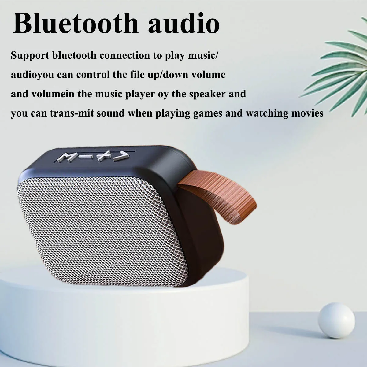 Alto-falantes portáteis ao ar livre bluetooth 5.0 mini oxford coluna sem fio 3d estéreo leitor de música surround caixa de som alta fidelidade
