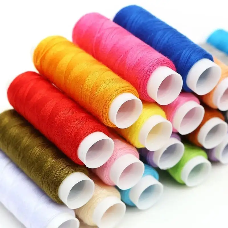 Kits de costura diy multi-função caixa de costura conjunto para mão acolchoado costura linha de bordado acessórios de costura kits de costura - Imagem 2