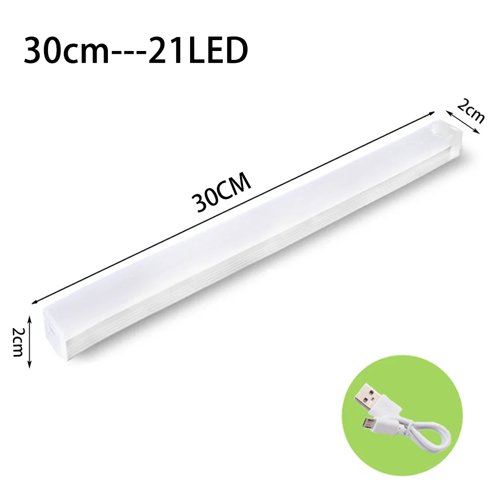 Led sensor de movimento luz sem fio led night light tipo c recarregável luz armário guarda-roupa lâmpada escada backlight para cozinha - Imagem 7