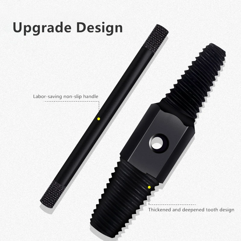 Double Head Wrench Faucet Valve, Extrator de Parafuso Quebrado, Ferramentas Removedor de Tubulação, Fio Danificado, Tubo De Água, Ferramenta De Remoção De Parafuso - Imagem 3