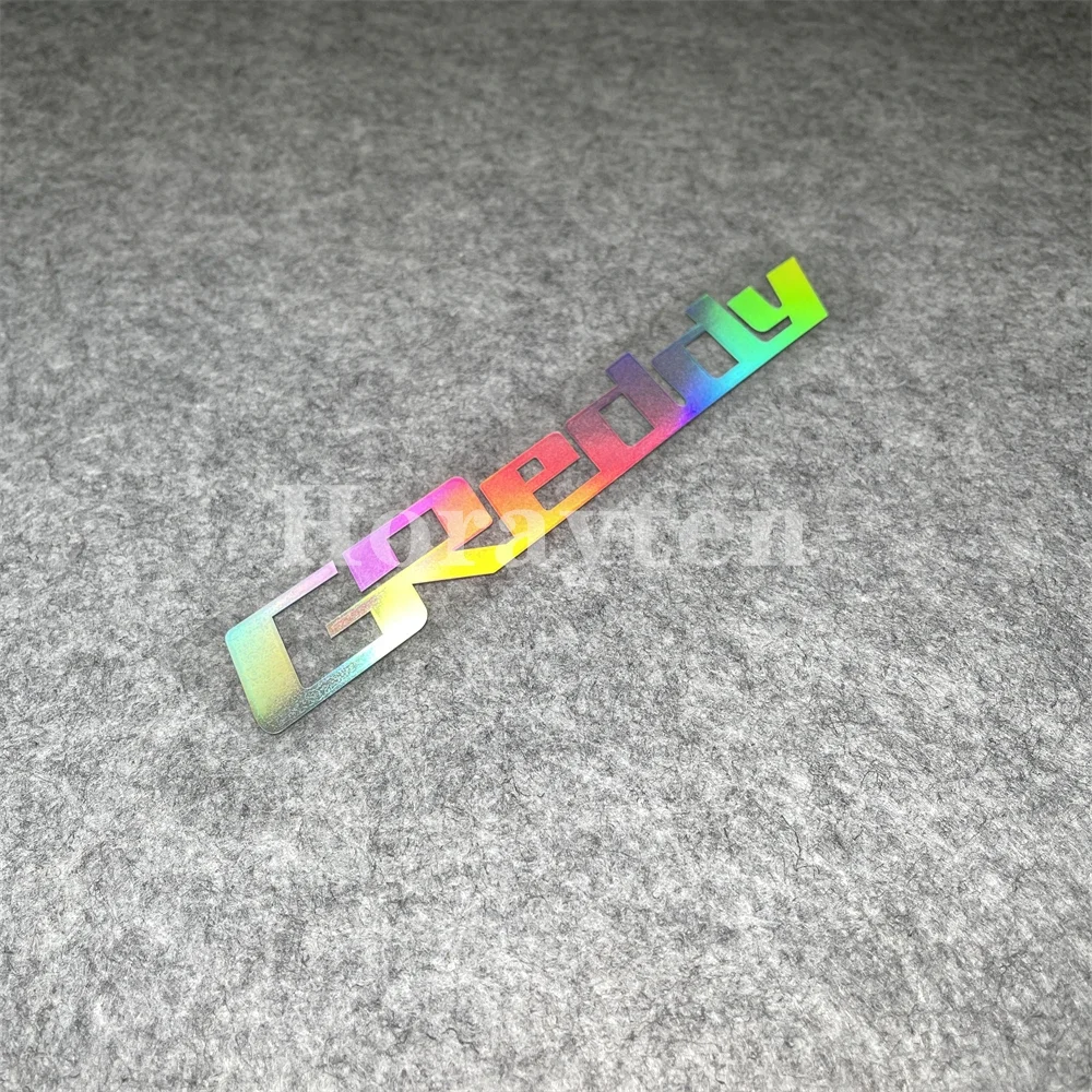 Vinil adesivo para auto corpo, janela e asa traseira, decalques para o Japão JDM, carro Power Acessório, Groddy - Imagem 4