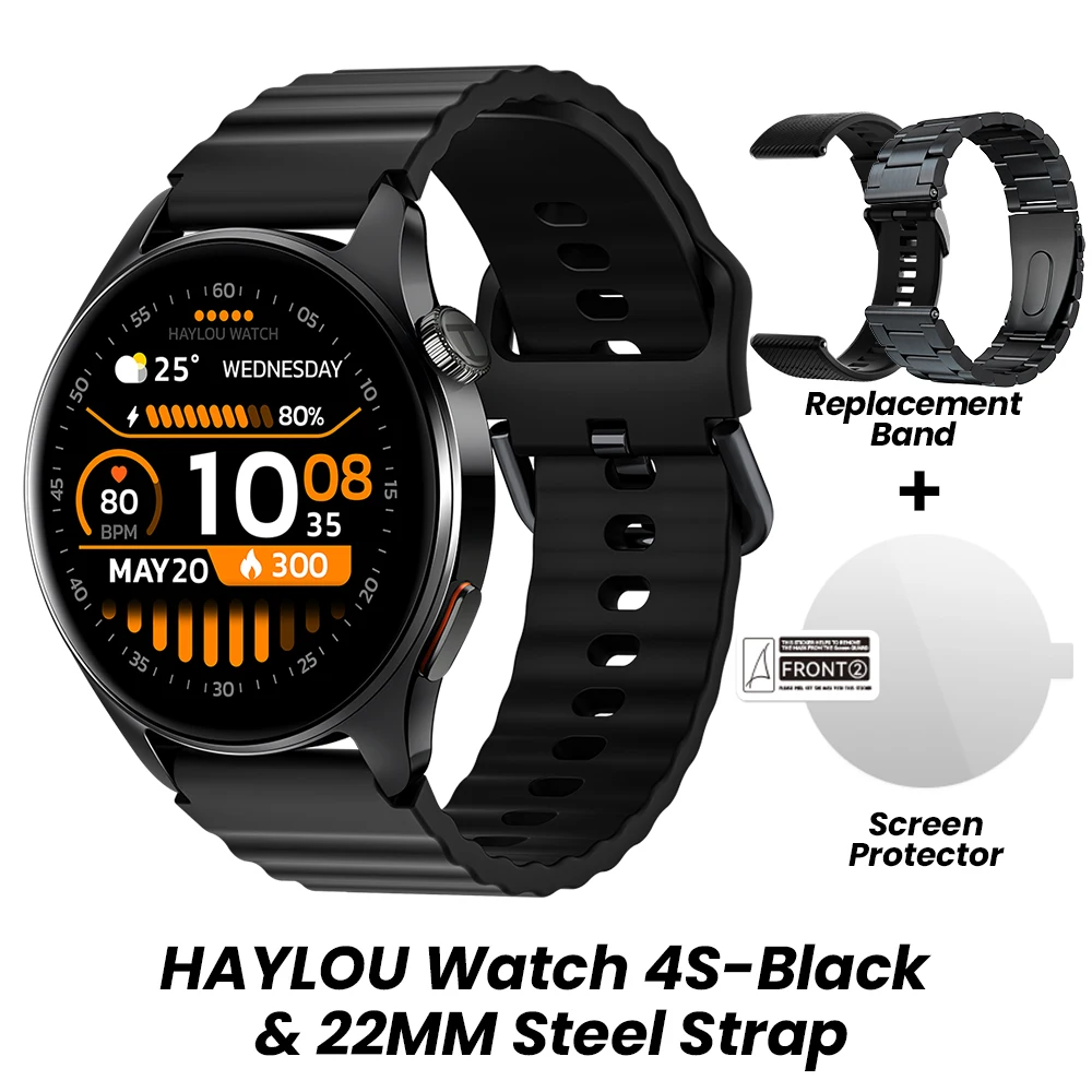 Relógio Inteligente HAYLOU Watch 4S com GPS, Tela AMOLED HD de 1,43”, Posicionamento GPS por 5 Satélites, Mais de 120 Modos de Treino, Ideal para Esportes e Fitness. - Imagem 13