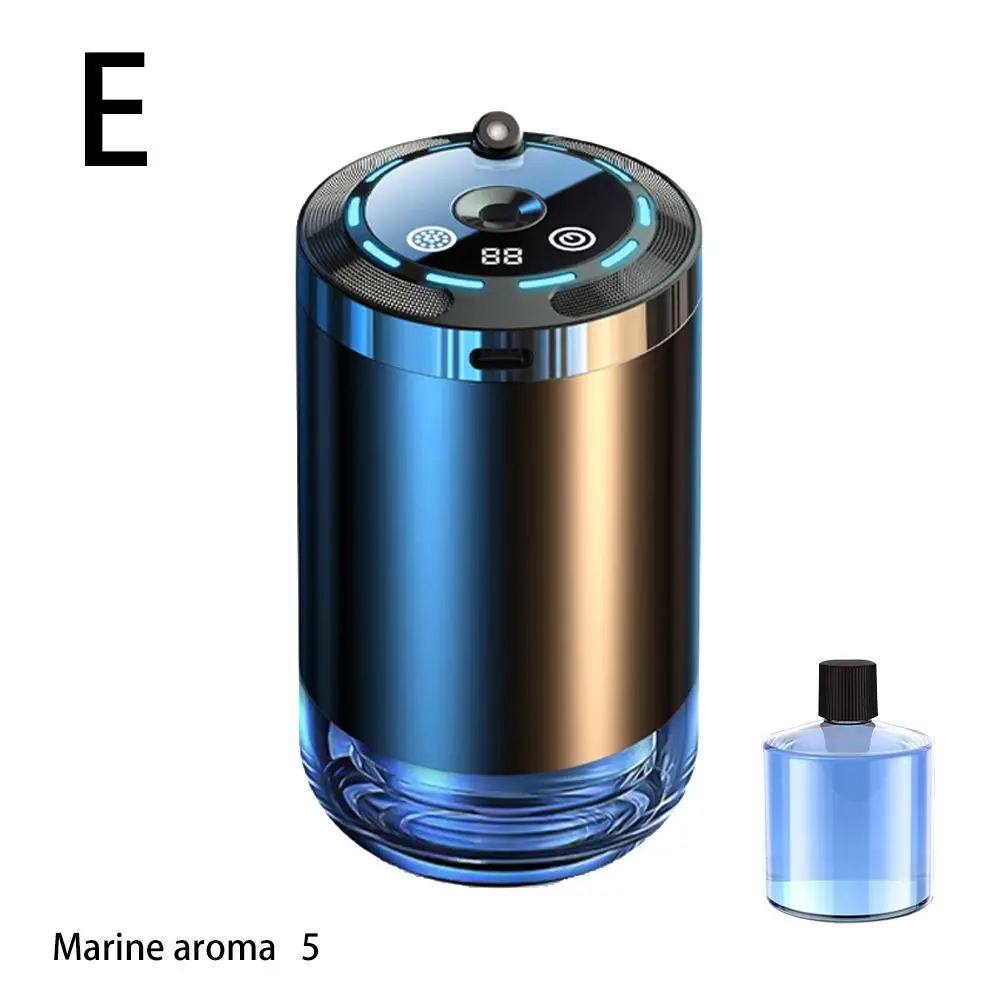 Difusor de aroma de perfume para carro, spray automático, desodorização, liga, ambientador colorido, atmosfera, luz, inicialização inteligente, interiores - Imagem 8