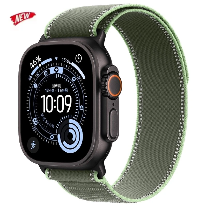 Pulseira oficial trilha loop para apple watch ultra 3 2 49mm banda 45mm 44mm 41mm 40mm 38 pulseira iwatch série 11 10 42 46mm 9876se - Imagem 7