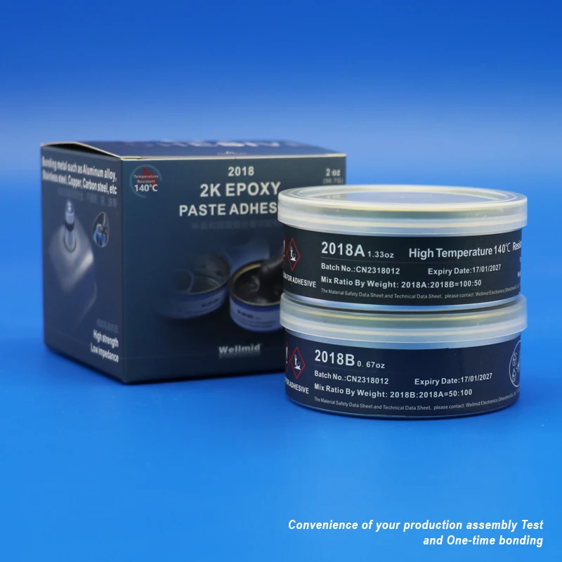 2018 adesivo epóxi cinza forte ligação fibra de carbono clube de golfe e transdutor ultrassônico elementos sensor cerâmica metal cinza ab cola - Imagem 4