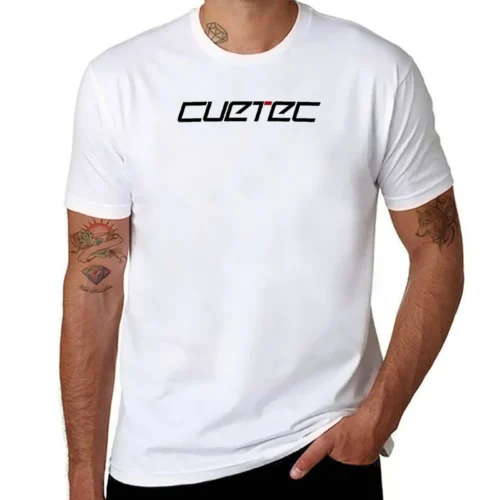 NSM200 Cuetec Full Logo Emblem Camiseta engraçada camisetas de algodão camiseta masculina casual