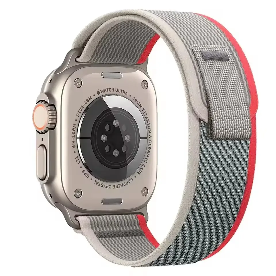 Pulseira oficial trilha loop para apple watch ultra 3 2 49mm banda 45mm 44mm 41mm 40mm 38 pulseira iwatch série 11 10 42 46mm 9876se - Imagem 19