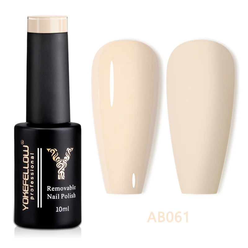 Yokefellow gel unha polonês 10ml vermelho marrom gel polonês embeber fora uv led gel verniz 122 cores arte do prego manicure presentes para mulher - Imagem 86