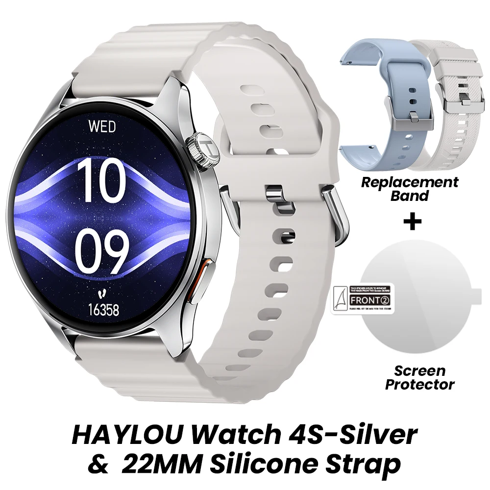 Relógio Inteligente HAYLOU Watch 4S com GPS, Tela AMOLED HD de 1,43”, Posicionamento GPS por 5 Satélites, Mais de 120 Modos de Treino, Ideal para Esportes e Fitness. - Imagem 10