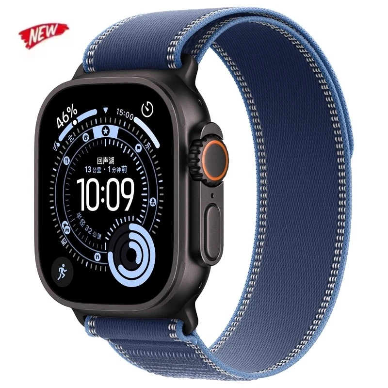 Pulseira oficial trilha loop para apple watch ultra 3 2 49mm banda 45mm 44mm 41mm 40mm 38 pulseira iwatch série 11 10 42 46mm 9876se - Imagem 9