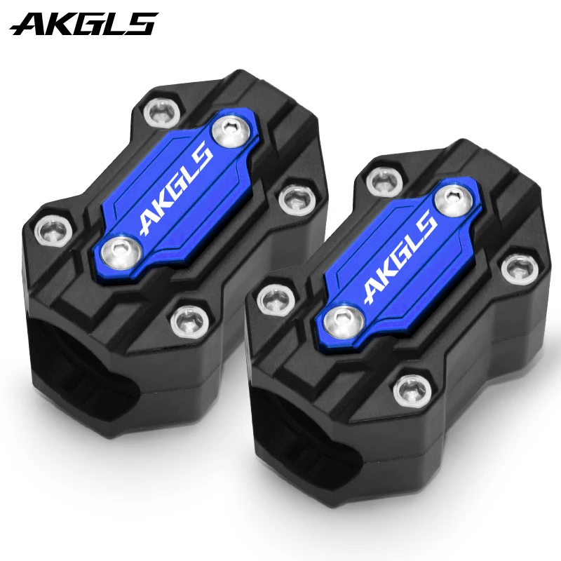 Motocicleta Anti-Colisão Bumper Decoração, Bumper Block, Bloco de Acessórios do Motor, Honda Tranpalp 700, 600, 650, Monster 700, XLV - Imagem 4