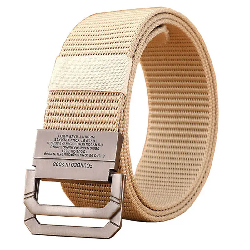 Cinto masculino de nylon, tecido tático de lona do exército, moda casual, designer de luxo, cinto jeans para homens, pulseira esportiva militar hb009 - Imagem 9