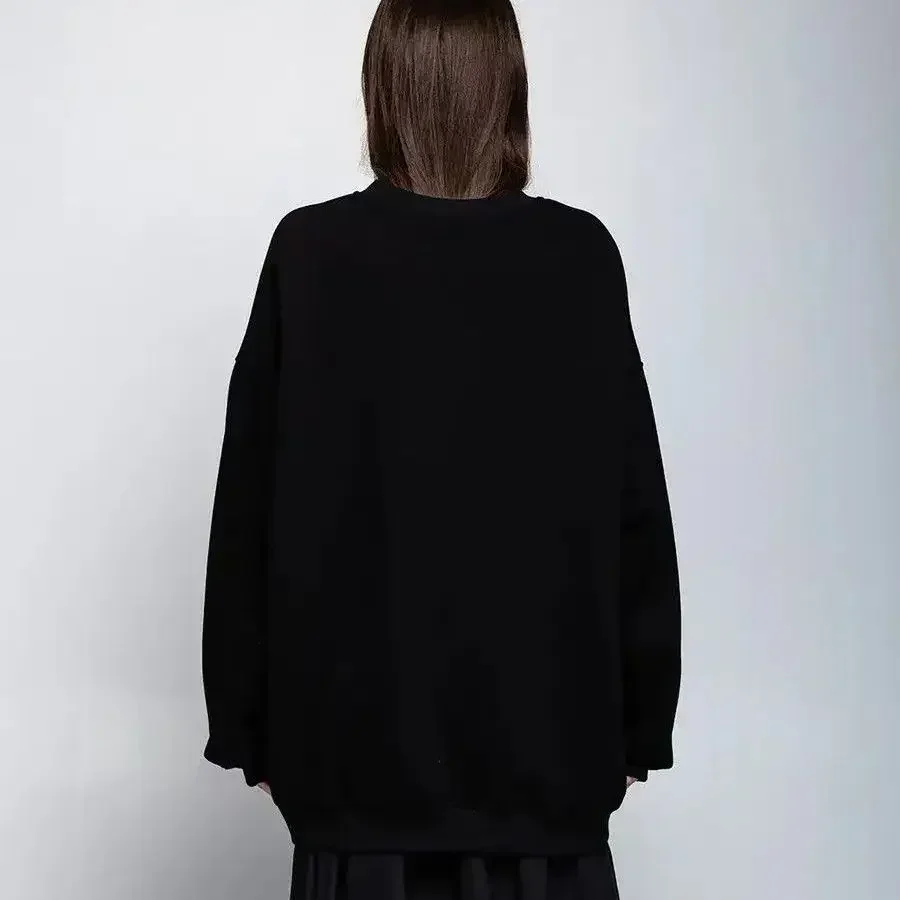 Moletom fofo de Halloween com gato fantasma Boo, camiseta de Halloween com gato e abóbora, moletom de mangas compridas para o outono. - Imagem 3