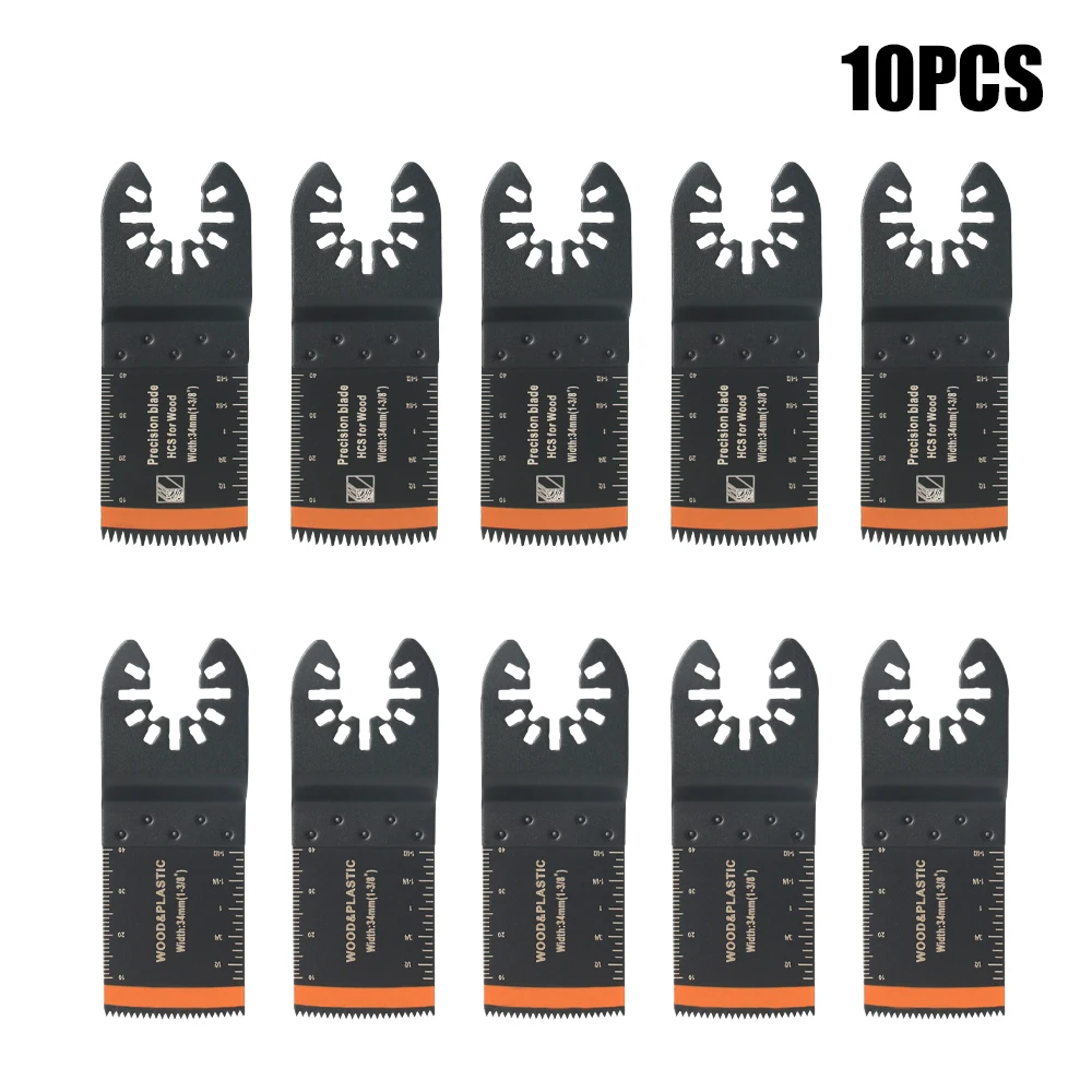 Kit de lâmina de serra oscilante de carboneto de dente japonês 10-39 peças lâminas multiferramenta oscilantes de borda de arco corte preciso para madeira pvc ferro - Imagem 8