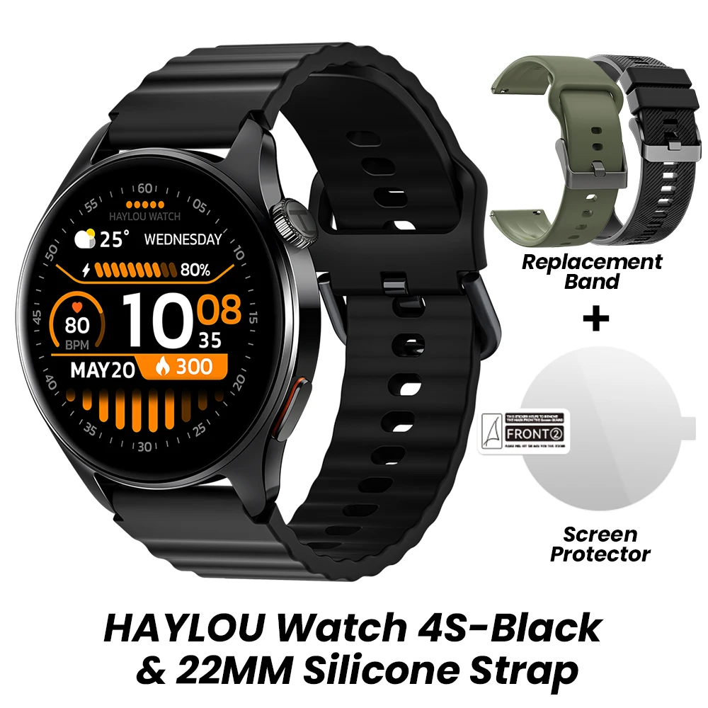 Relógio Inteligente HAYLOU Watch 4S com GPS, Tela AMOLED HD de 1,43”, Posicionamento GPS por 5 Satélites, Mais de 120 Modos de Treino, Ideal para Esportes e Fitness. - Imagem 17