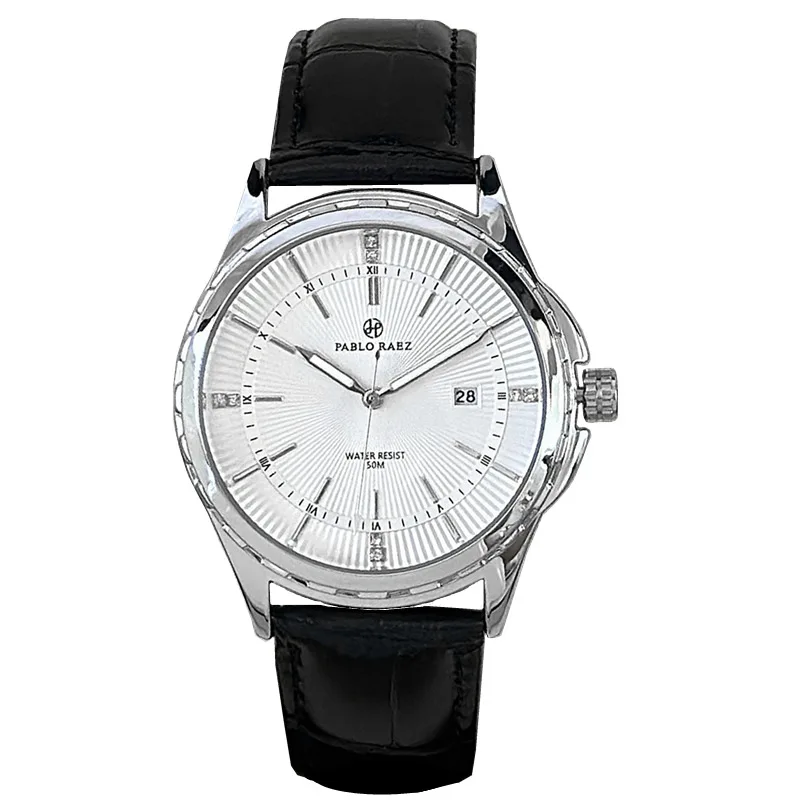 Relógio de pulso masculino casual CQ337 com movimento contínuo, calendário à prova d'água, relógio de quartzo, relógio moderno para presentear. - Imagem 5