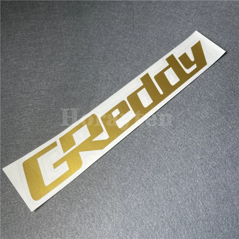 Vinil adesivo para auto corpo, janela e asa traseira, decalques para o Japão JDM, carro Power Acessório, Groddy - Imagem 9