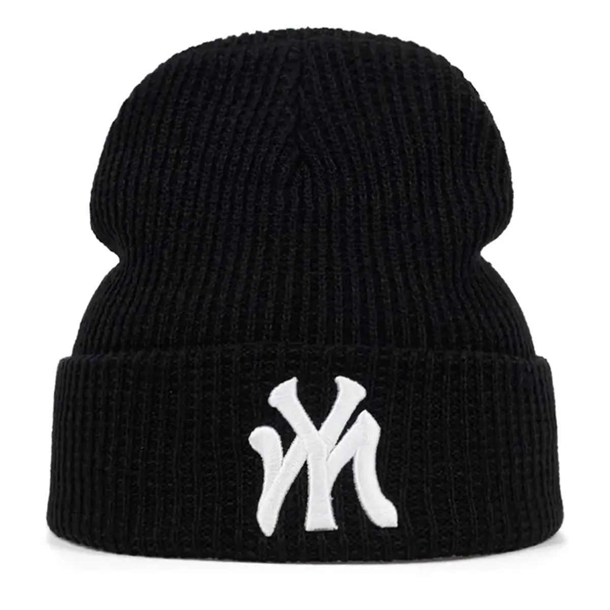 Gorros unissex WY com letras bordadas outono inverno chapéu quente bonés de quadril para mulheres e homens - Imagem 7