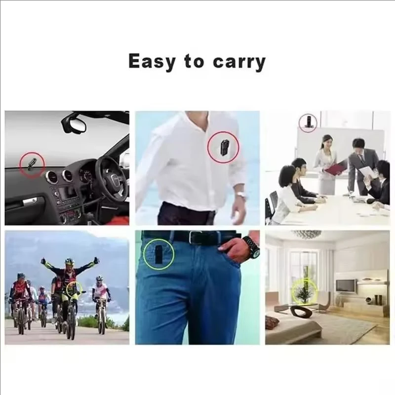 Portátil mini hd dv câmera corpo filmadora montar gravador de vídeo babá segurança cam esportes dvr webcam para segurança do escritório em casa - Imagem 4