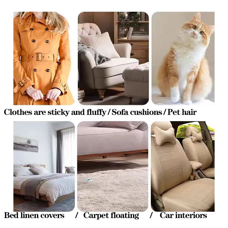 Novas atualizações ferramentas de remoção de pêlos de animais de estimação luvas reutilizáveis, luvas de beleza de dupla face para animais de estimação, remoção de carpetes de pele de animais de estimação suprimentos para animais de estimação - Imagem 4