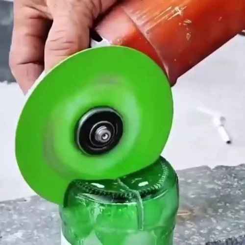 Disco De Corte De Vidro Para Serra De Mármore, Telha Cerâmica, Garrafas De Vinho De Cristal De Jade, Ferramenta De Corte De Vidro De Chanfro Moagem, 100mm, 3 PCs, 1PCs