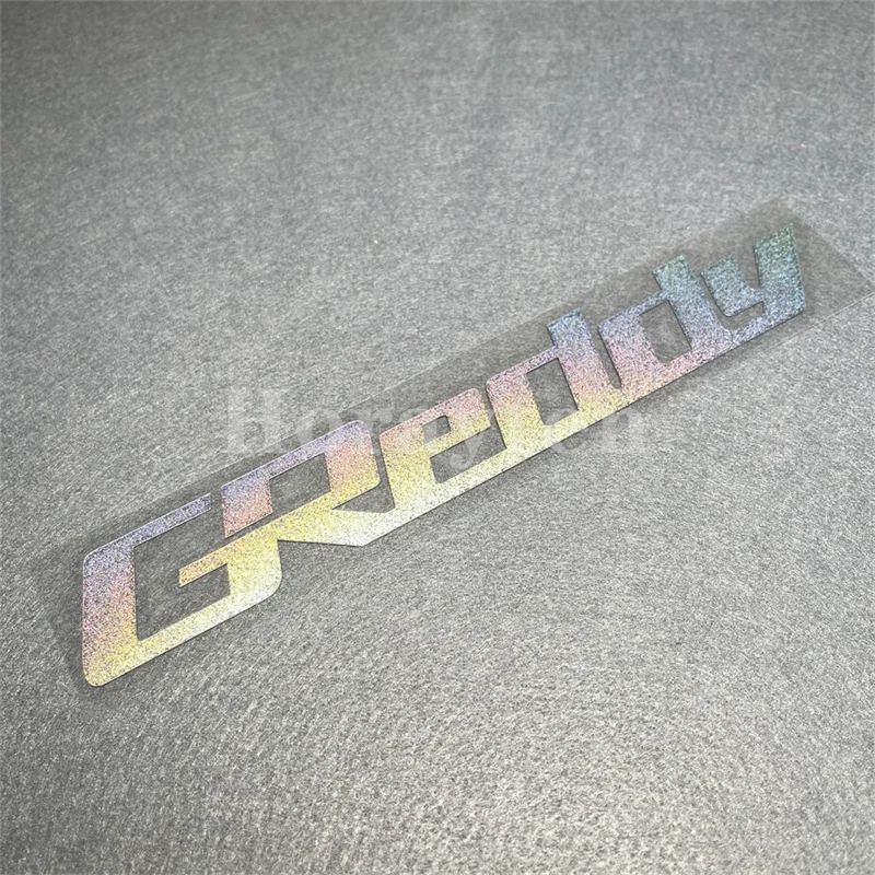 Vinil adesivo para auto corpo, janela e asa traseira, decalques para o Japão JDM, carro Power Acessório, Groddy - Imagem 7