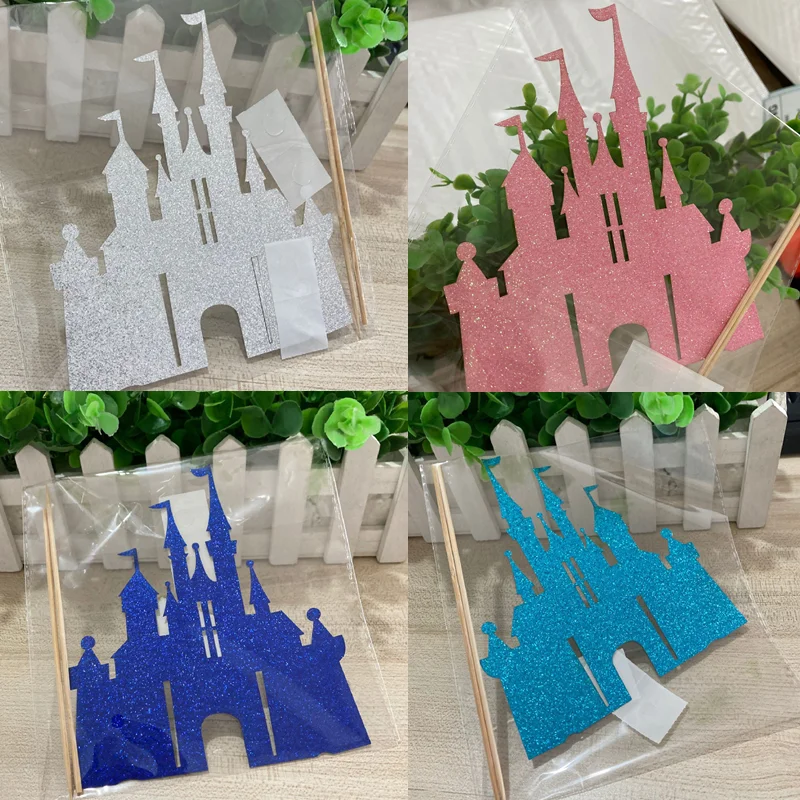 Castelo bolo topper bandeira feliz natal toppers para casamento feliz aniversário festa decoração de cozimento noel cupcake feliz ano novo