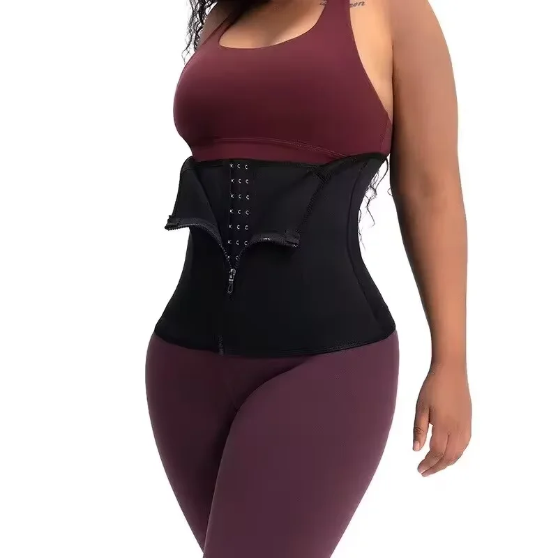 Mulheres barriga controle cintura emagrecimento cinto perda de peso cintura trainer corpo shaper espartilho barriga bainha shapewear cinto de compressão - Imagem 4