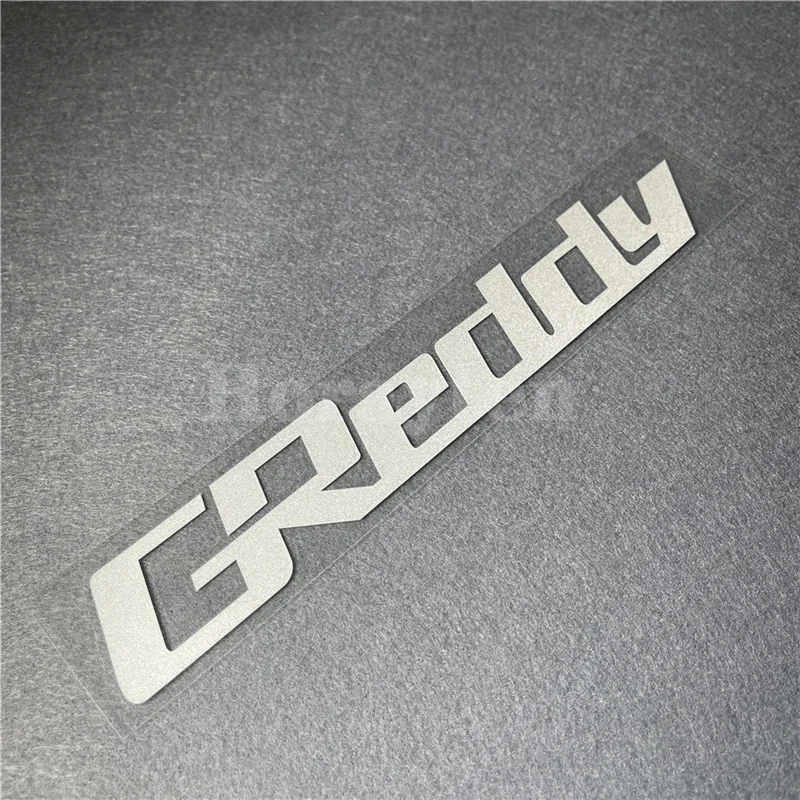 Vinil adesivo para auto corpo, janela e asa traseira, decalques para o Japão JDM, carro Power Acessório, Groddy - Imagem 12