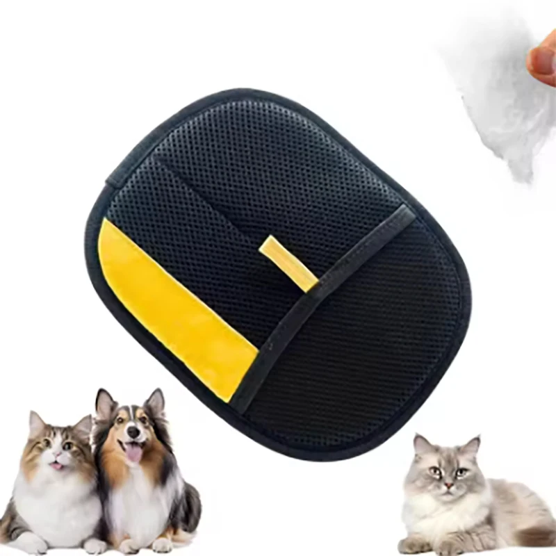 Luvas eletrostáticas para remoção de pelos de animais de estimação, luvas adesivas para remoção de pelos de gatos e cães, carpetes, roupas, escova de limpeza de pelos