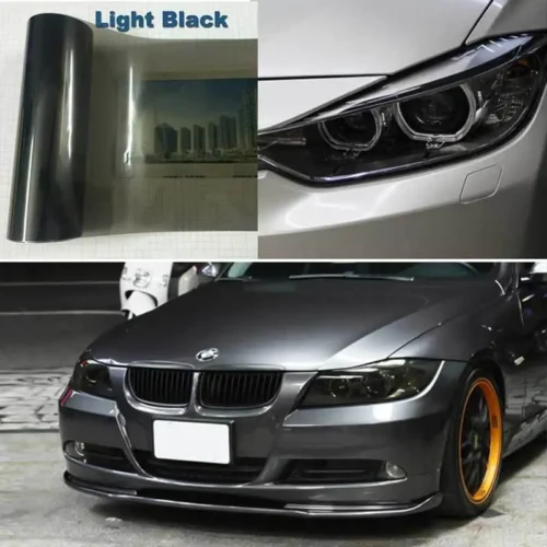 Auto carro matiz farol lanterna traseira luz de nevoeiro vinil fumaça filme folha pvc adesivo capa estilo do carro 12 polegada x 40 polegada adesivo carro