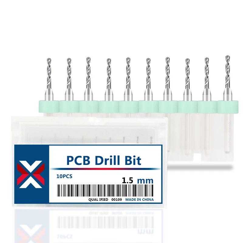 Frete grátis 10 peças 0.6mm-1.5mm brocas pcb de carboneto de importação placa de circuito de impressão mini conjunto de brocas de perfuração cnc - Imagem 15