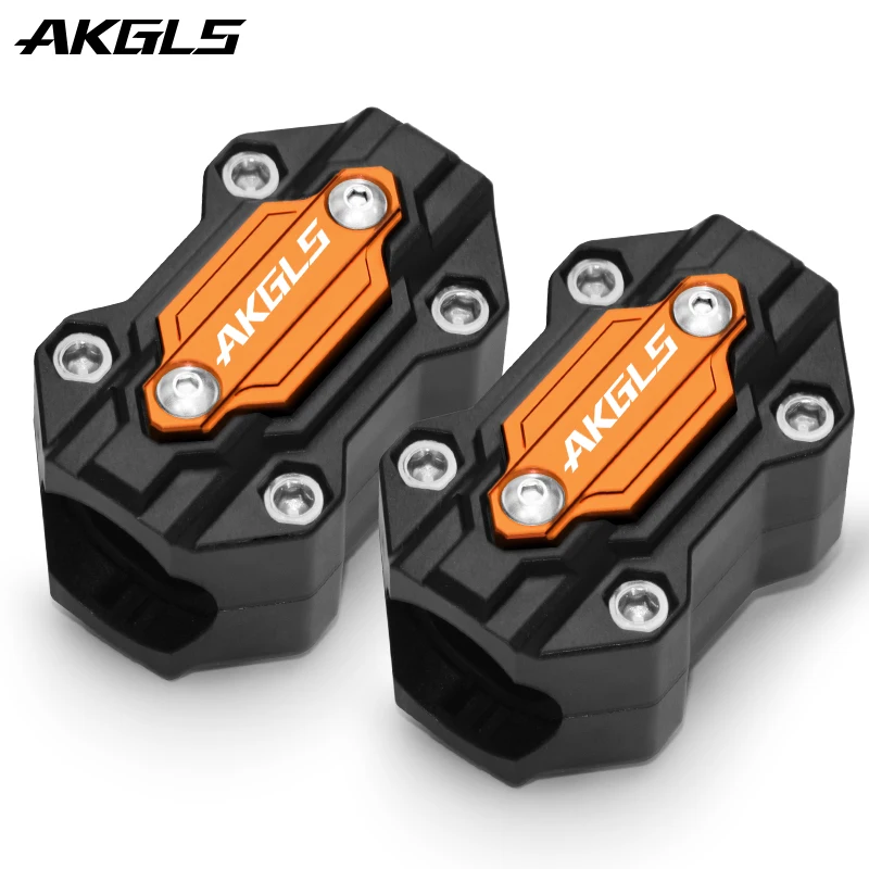 Motocicleta Anti-Colisão Bumper Decoração, Bumper Block, Bloco de Acessórios do Motor, Honda Tranpalp 700, 600, 650, Monster 700, XLV - Imagem 9