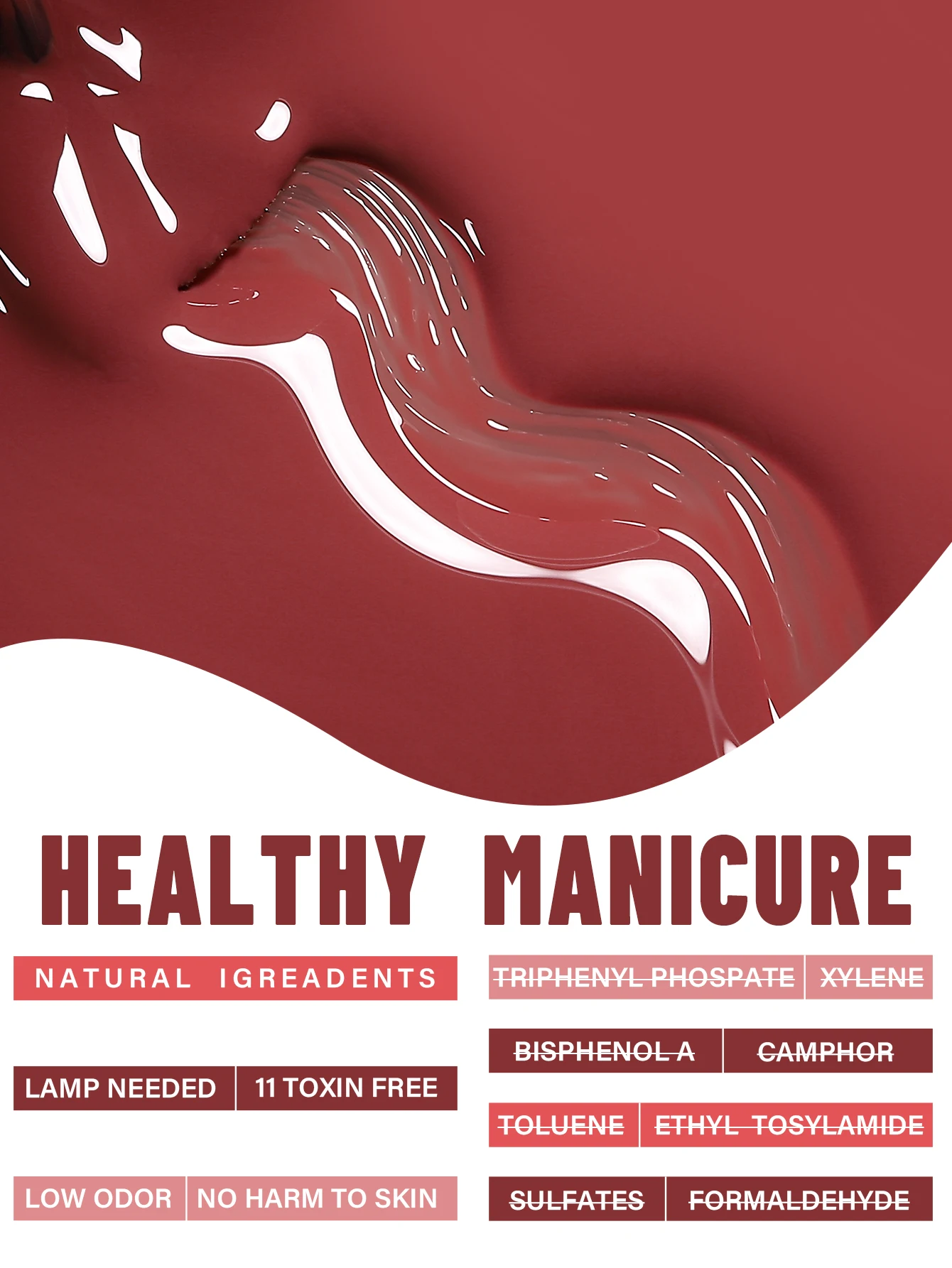 Yokefellow gel unha polonês 10ml vermelho marrom gel polonês embeber fora uv led gel verniz 122 cores arte do prego manicure presentes para mulher - Imagem 2