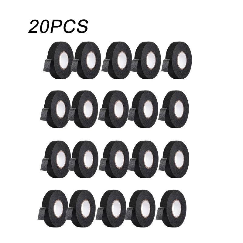 Fita de isolamento elétrico, Resistente ao calor, Cablagem do carro, Proteção de tear de fiação, Impermeável, 9mm, 15mm, 50mm - Imagem 11